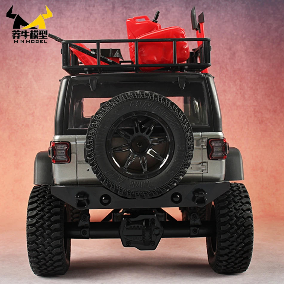 MN MODEL MN128 RC Crawler 4x4 Car 2.4G Climbing Buggy Professional with LED Light Full Scale Remote Control Cars