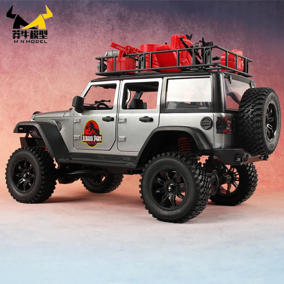 MN MODEL MN128 RC Crawler 4x4 Car 2.4G Climbing Buggy Professional with LED Light Full Scale Remote Control Cars