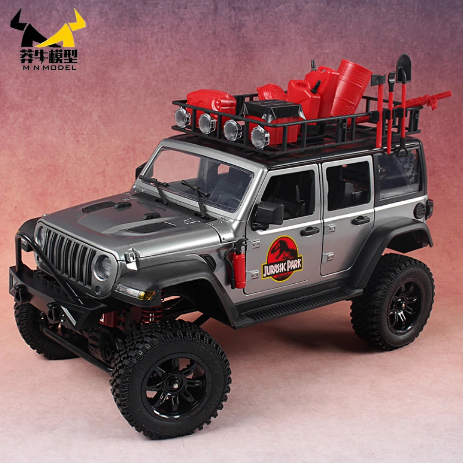 MN MODEL MN128 RC Crawler 4x4 Car 2.4G Climbing Buggy Professional with LED Light Full Scale Remote Control Cars